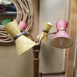 Vintage floor lamp with diabolos, 50s