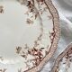 8 assiettes plates en terre de fer "Eton" Ridgways England Royal Semi Porcelain