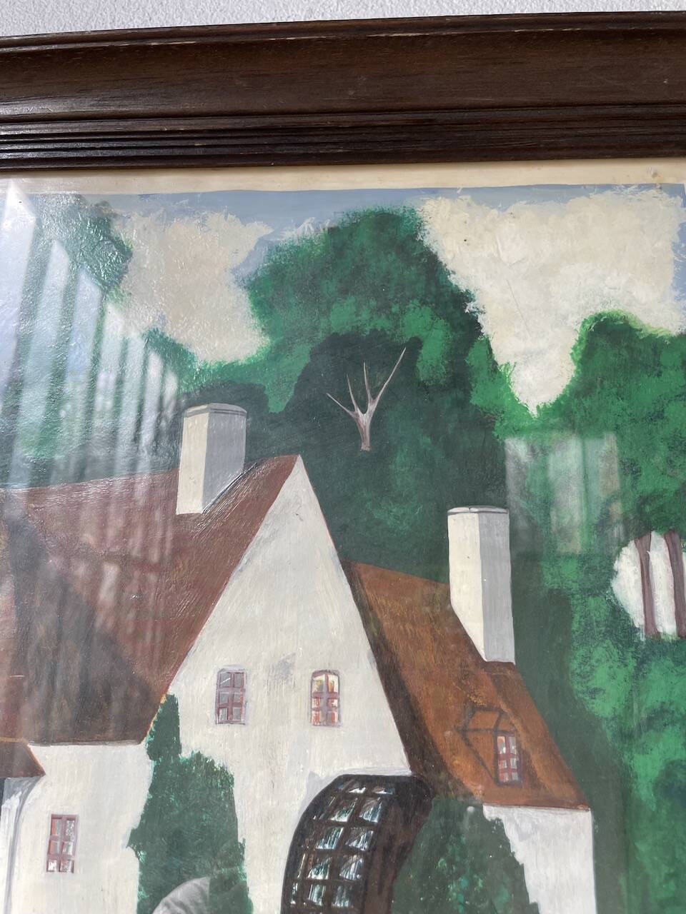 Framed oil “mill” 1981