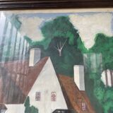Framed oil “mill” 1981