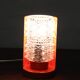 Murano Glass and Orange Metal Table Lamp, Italy, 1950s