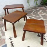 Brutalist nesting tables