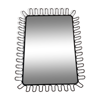 Vintage buckle mirror 58x72cm