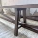Paire de bancs de ferme chêne 4 mètres