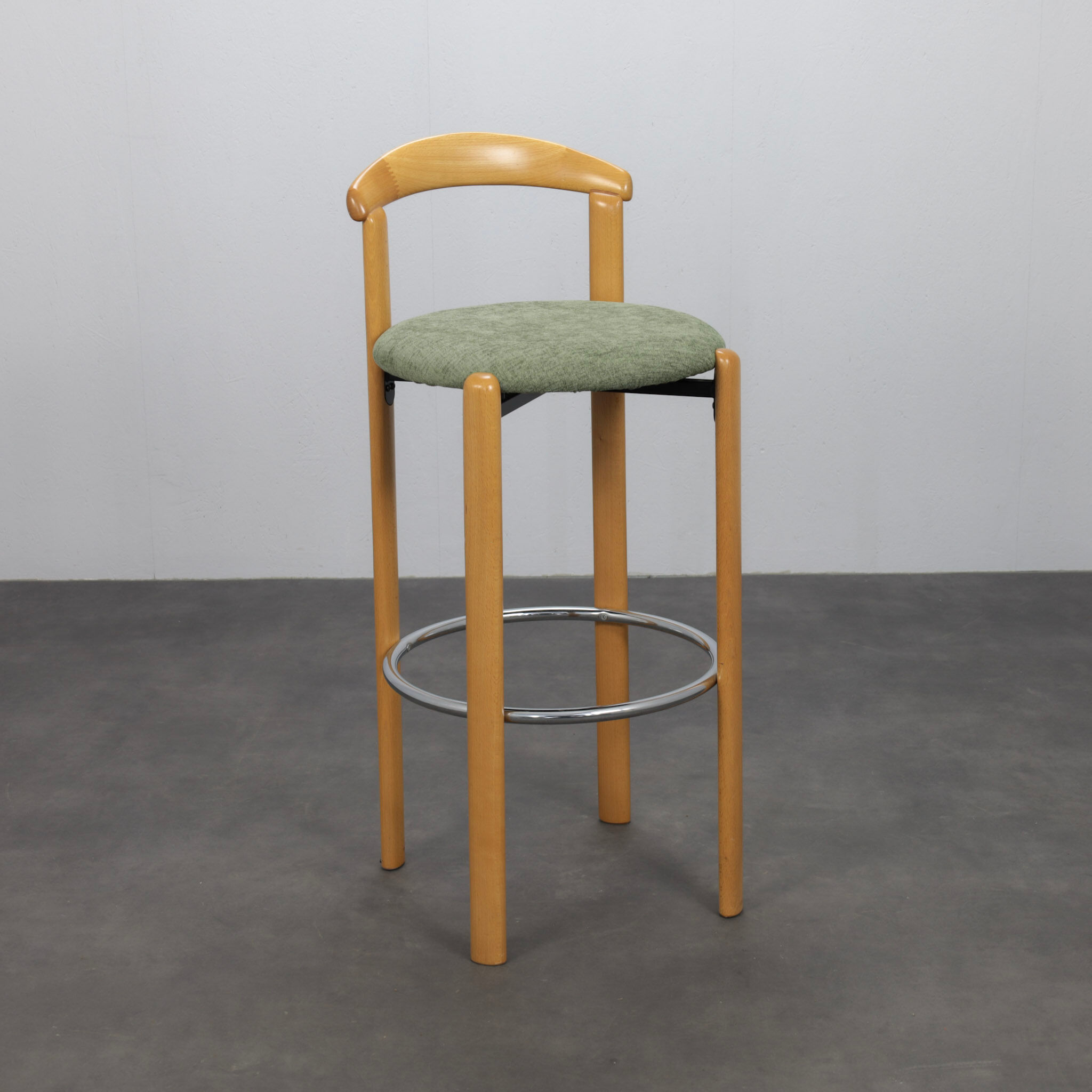 Set of 3 postmodern bar stools by Casala, Germany, 1980s