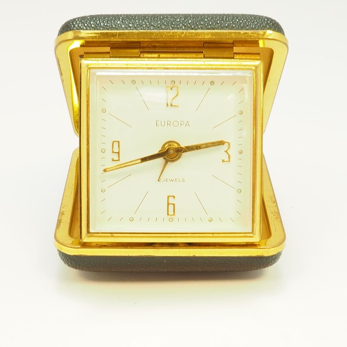 Folding alarm clock square box