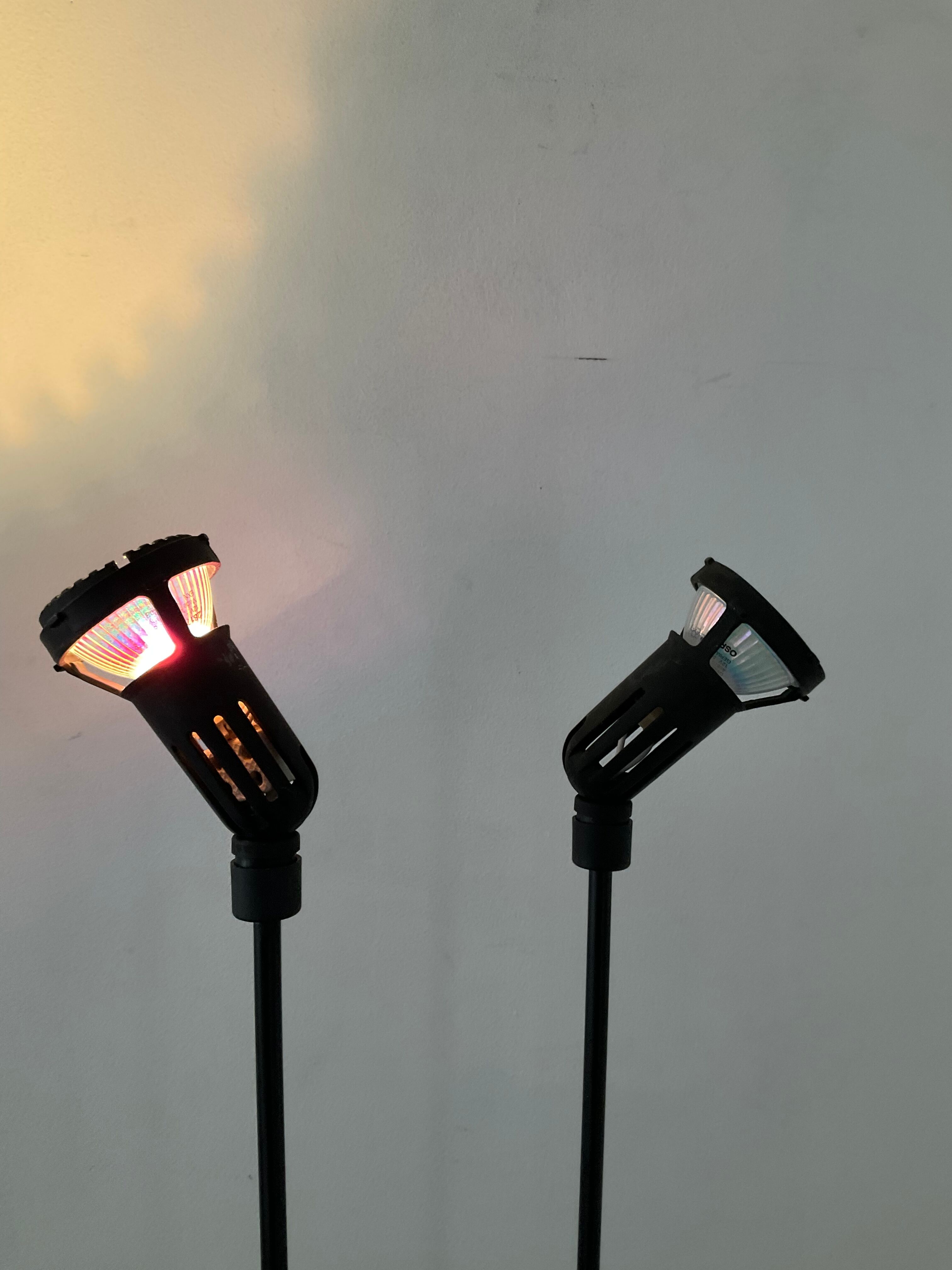 Paire de lampes vintage des années 70-80