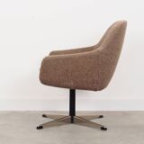 Fauteuil marron, design danois, années 1970, production : Danemark