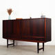 Enfilade en palissandre, design danois, années 1960, designer: E.W. Bach