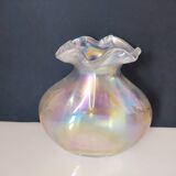 Murano iridescent vase