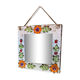 Square ceramic mirror the Argonauts 22x23cm