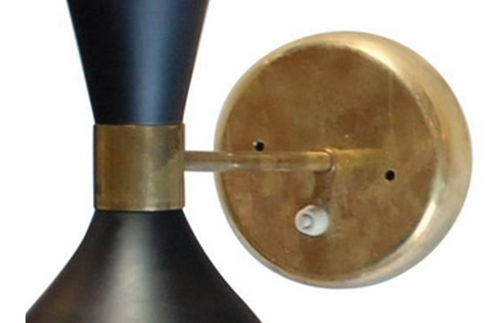 Pair of Italian wall lamps 50s style