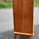 Golden oak bookcase 1950