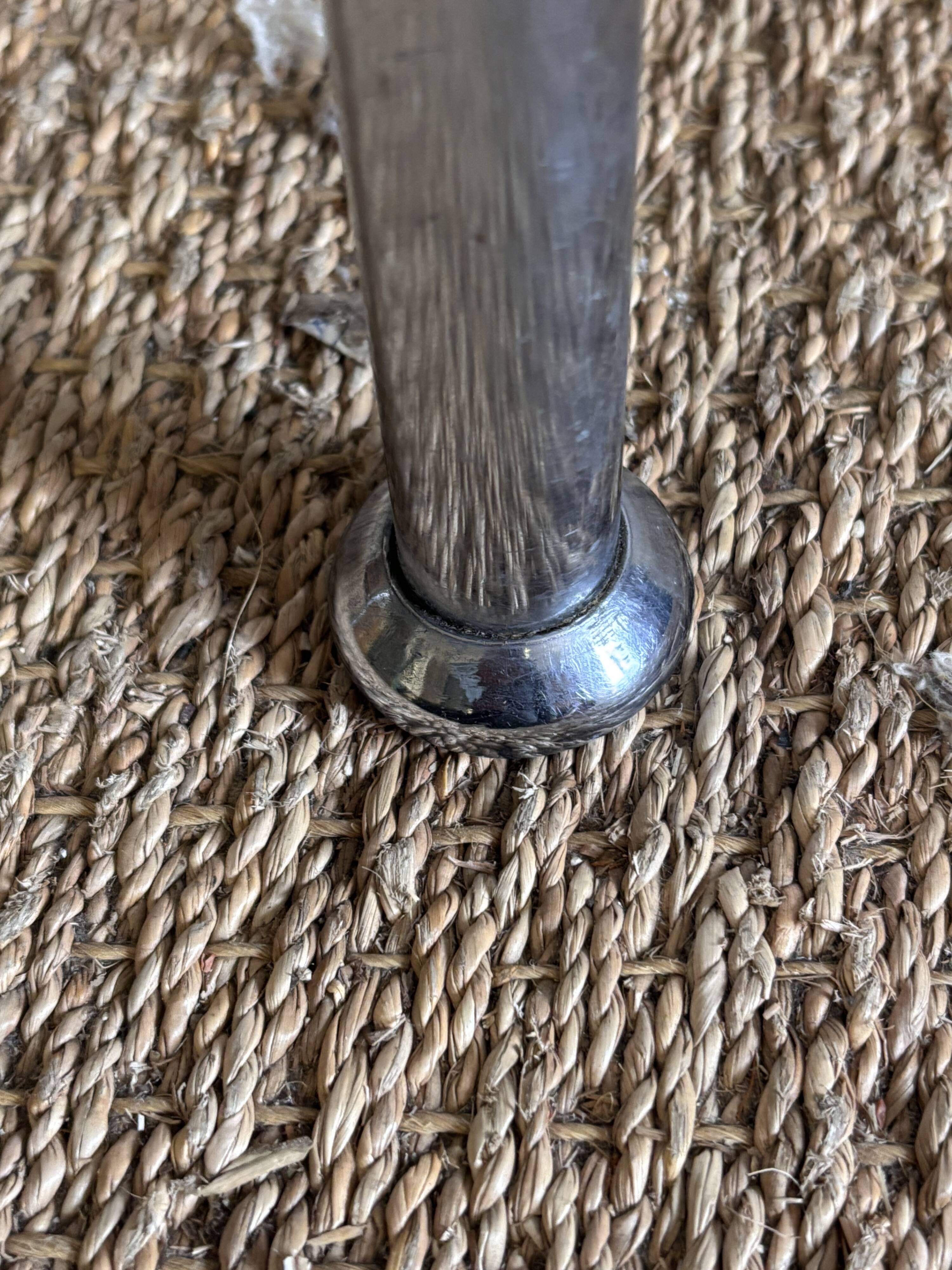 Bauhaus gueridon 1940 chrome