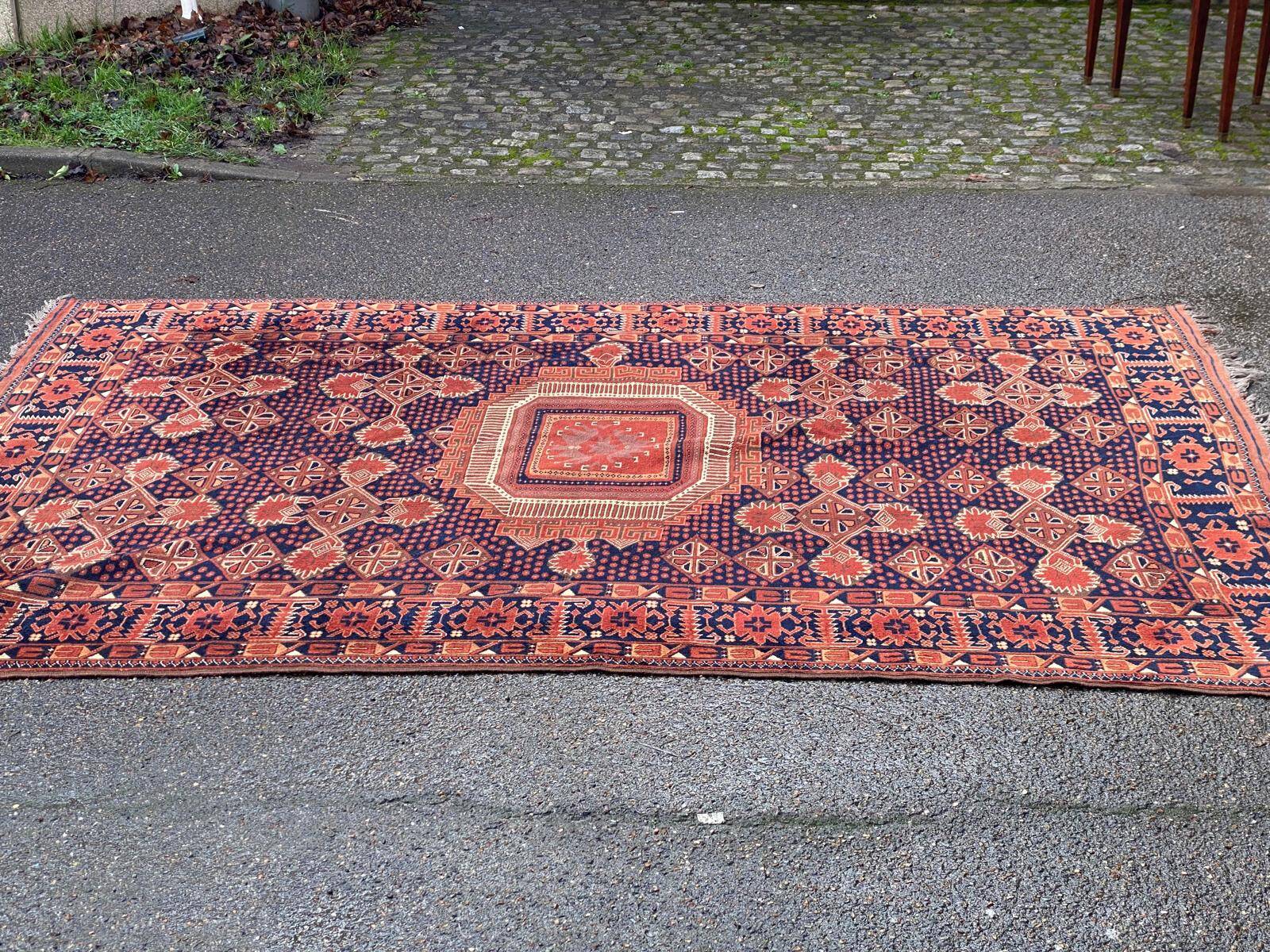 Turkmen Persian carpet 200x300cm