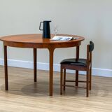 McIntosh Dunvegan Teak Dining Set – Round Extending Table & 4 Chairs (1960s