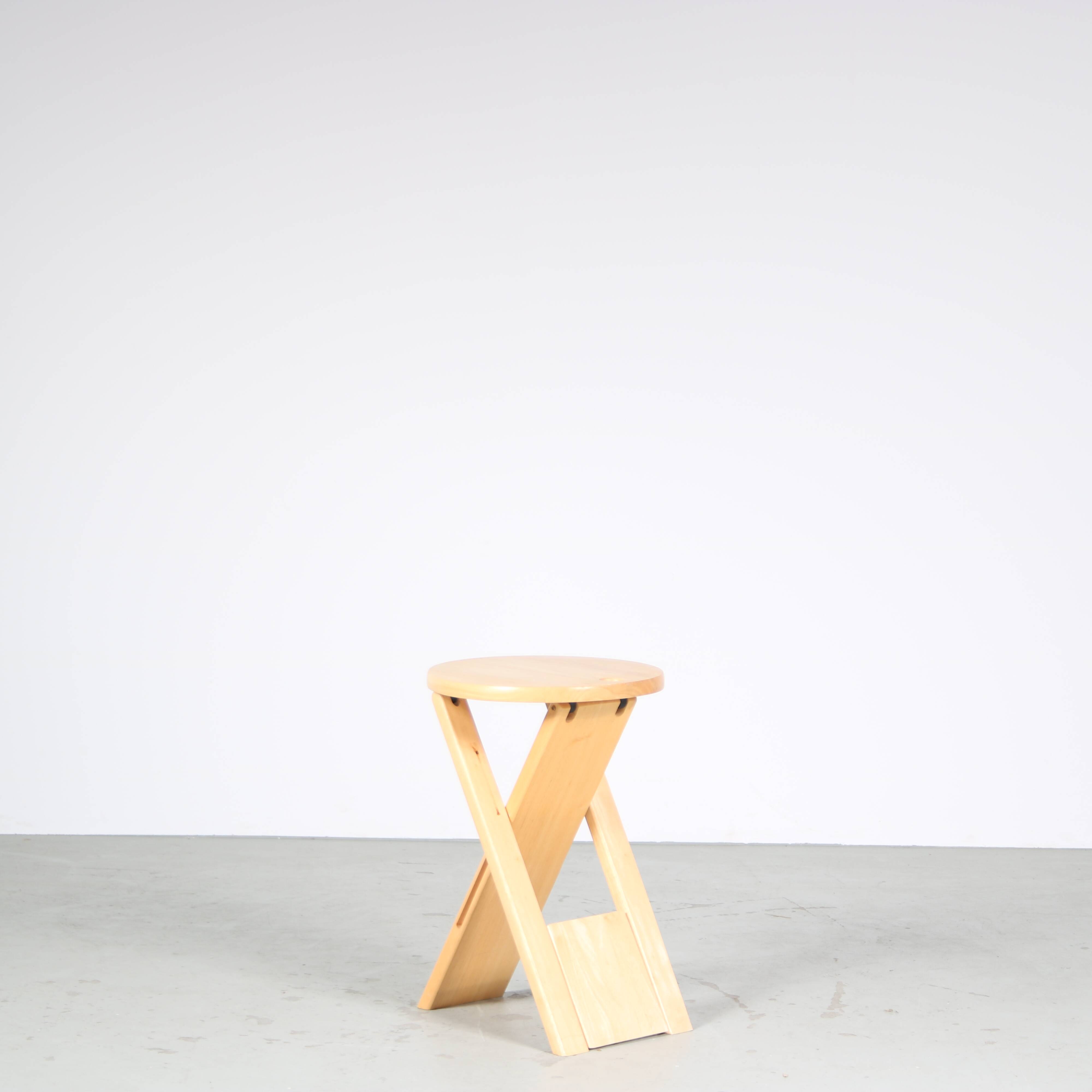 1970s “Suzy” Stool by Adrian Reed for Princes Design Works Ltd., UK