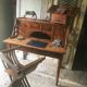Bureau à gradins en pitchpin