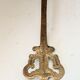 Antique brass mirror