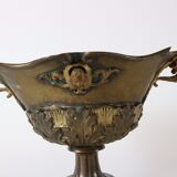 Cup holder and brass decoration