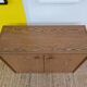 Vintage Scandinavian Sideboard – 95 cm
