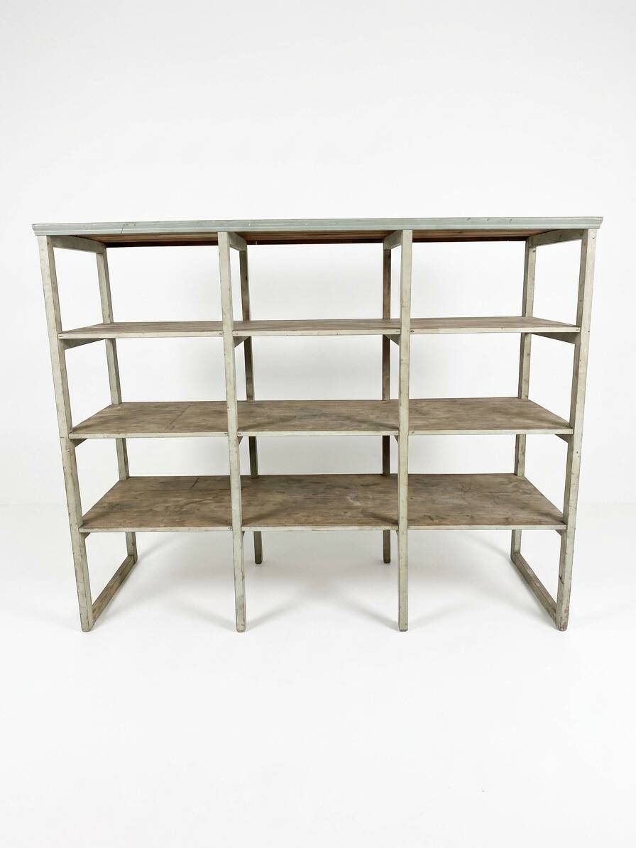 Old shop bookshelf
