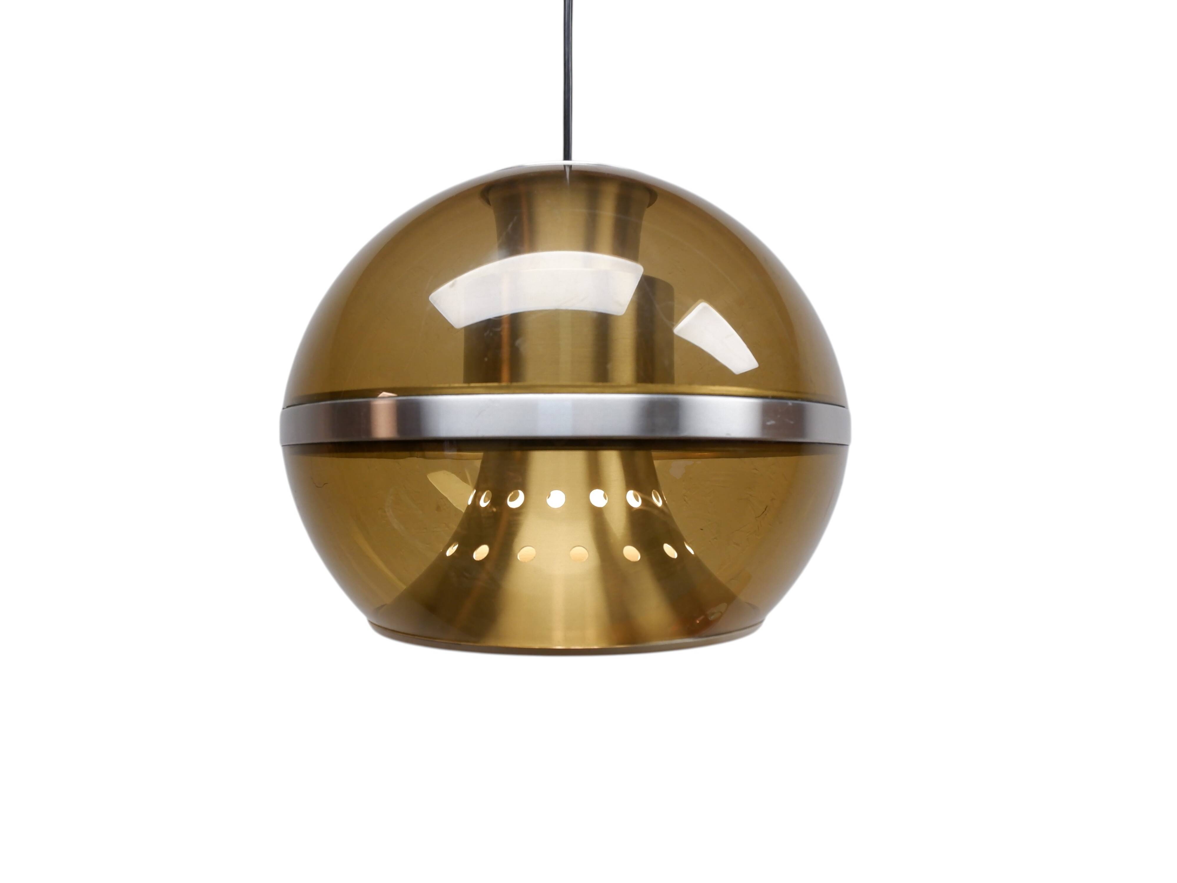 Dijkstra Holland Space Age pendant lamp, 1970s