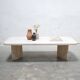 Vintage travertine coffee table