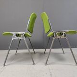 Vintage Dsc 106 Side Chairs By Giancarlo Piretti For Castelli, Set Of 4
