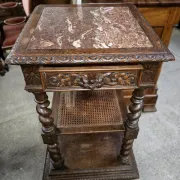 antique console shelf, in Renaissance style, made of solid wood