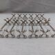 Christofle - 12 ball knife holder 8.5 cm silver metal perfect condition
