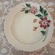 6 mismatched antique soup plates