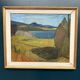 Swedish Oil on Canvas – “Landscape” by Per Englund – 1956