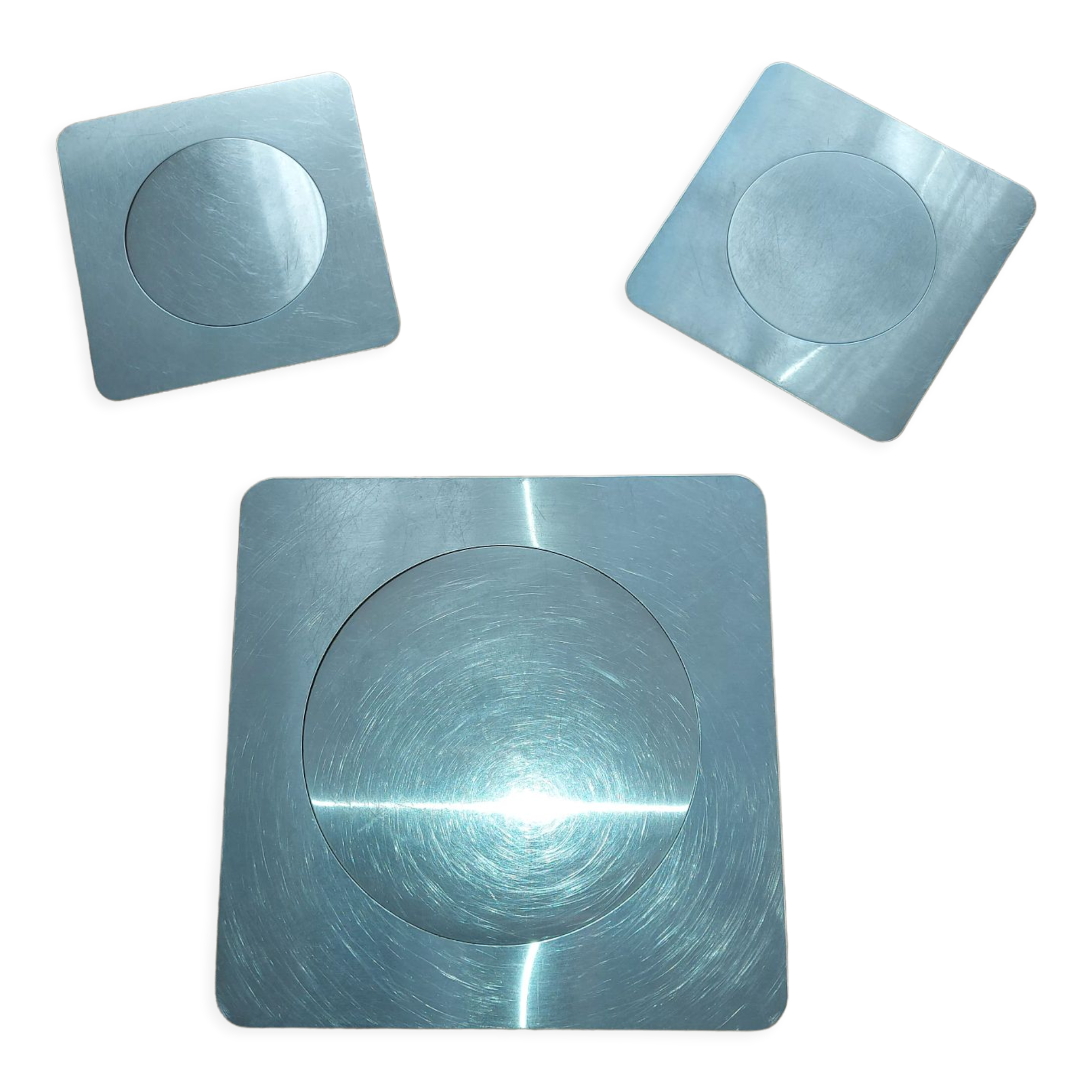 Set of 3 vintage 70's trivets