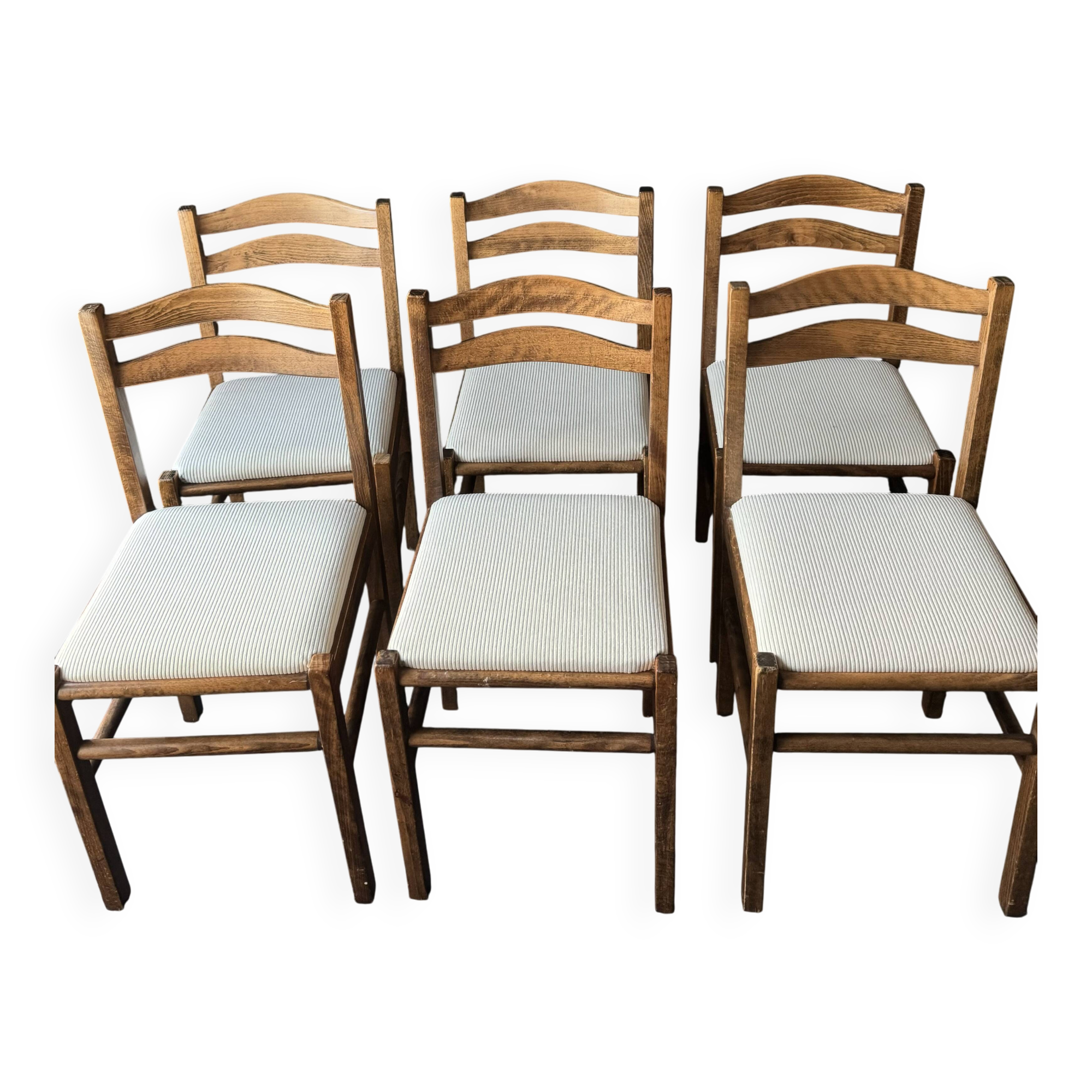 Set of 6 Baumann chairs