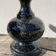 Black Memphis 80 speckled ceramic lamp base