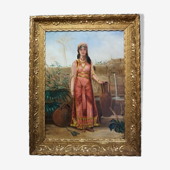 Painting «Femme au puits»