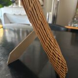 Wicker photo frame