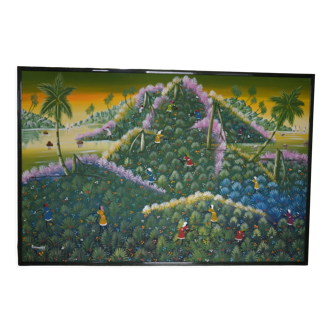Painted picture