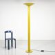 Italian metal floor lamp circa 1980 post Memphis