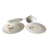 porcelain dishes 1970