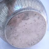 Solid brass pot cover engraved decor animal plant characters