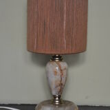 Vintage onyx table lamp