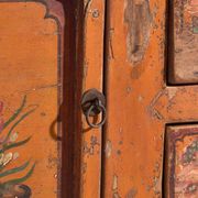 Antique lacquered elm wood buffet – China, circa 1900