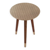Table d'appoint Aura en laiton : Table d'accent en bronze faite à la main