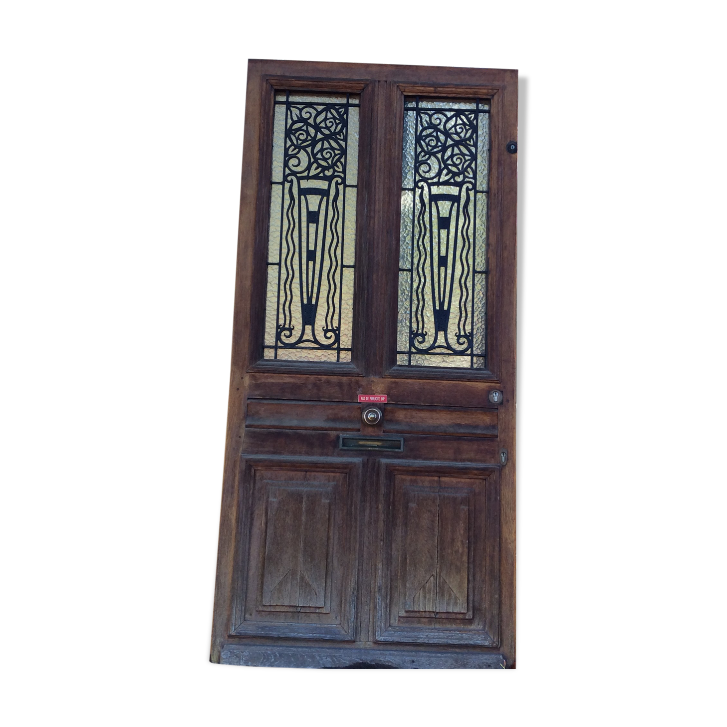 Oak entrance door