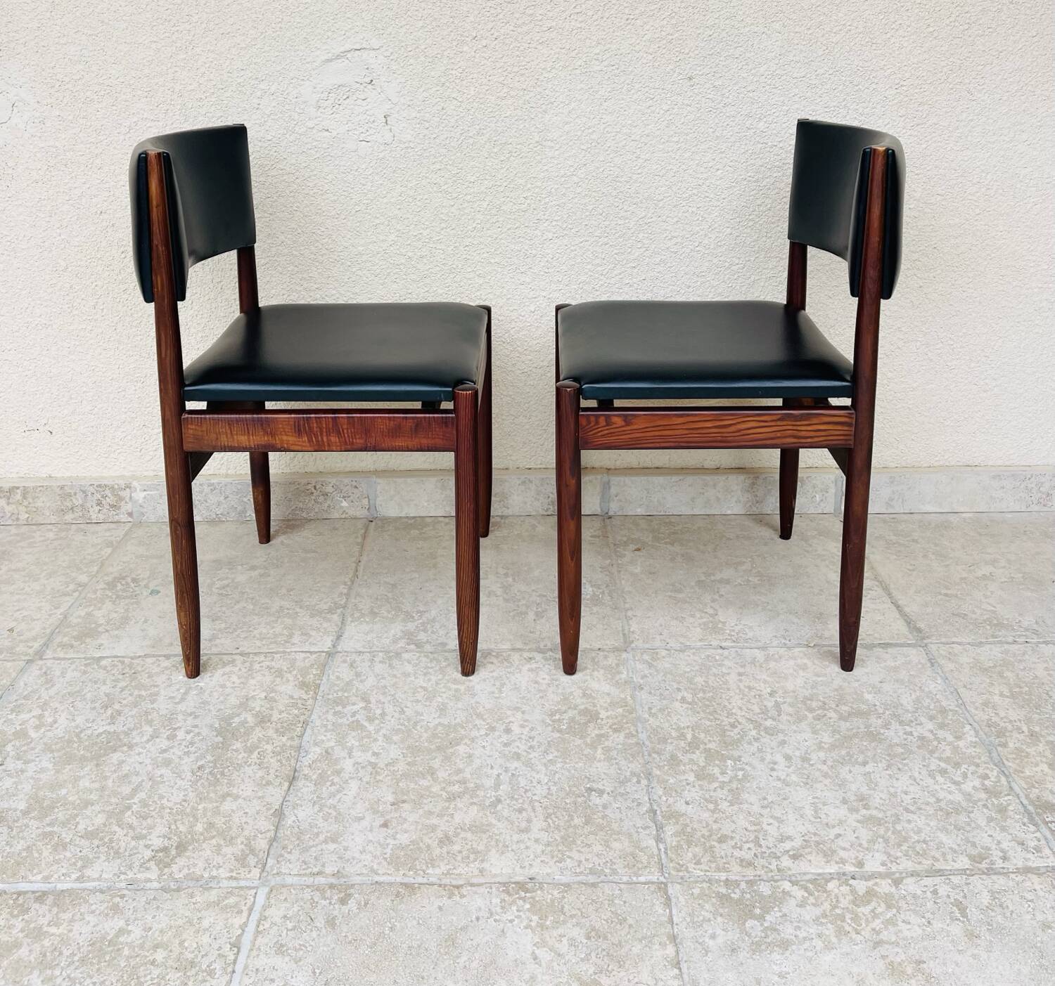 Pair of Scandinavian chairs 1960