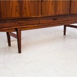 Rosewood highboard, Denmark, 1960s