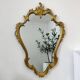 Miroir baroque doré vintage / miroir mural
