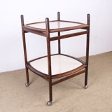 Brazilian service, 2 reversible trays Rosewood and Formica, Cantù Móveis for Interiores.